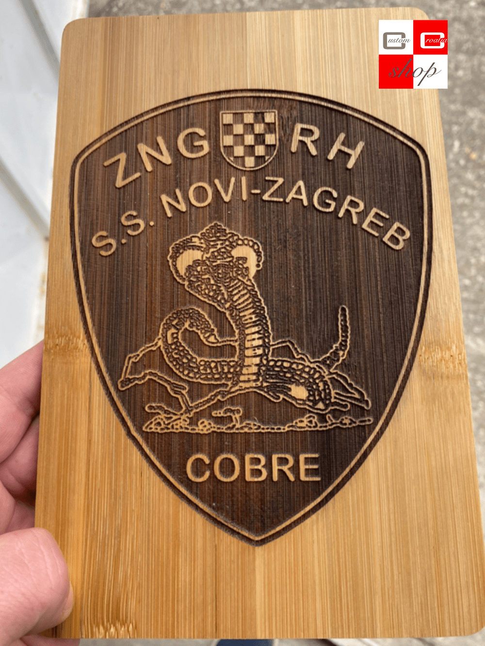 Laserski gravirane daske za posluživanje, ukrasne daske, daske za rezanje - CustomCroatiaShop