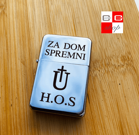 Personalizirani laserski benzinski upaljač HOS ZDS - CustomCroatiaShop